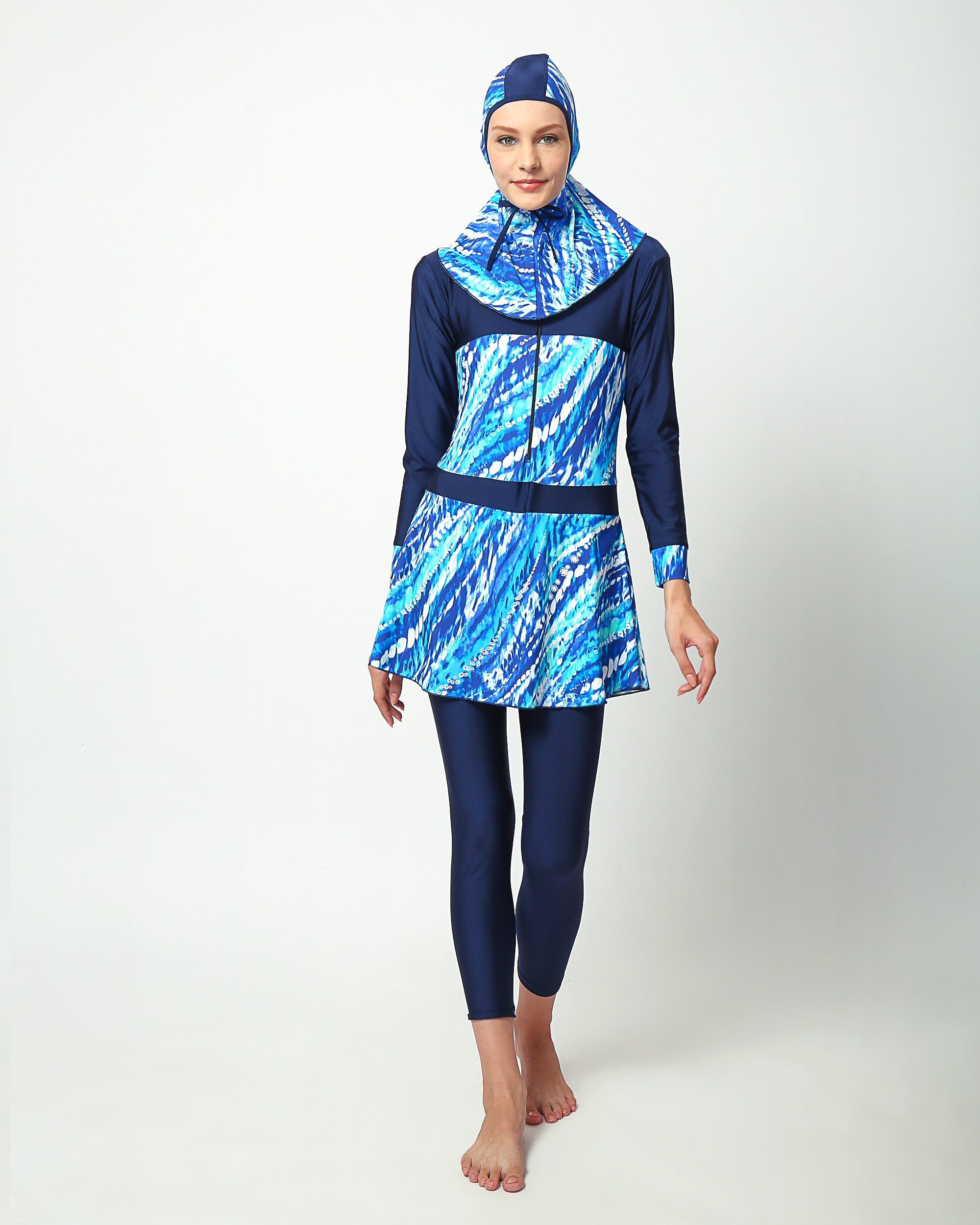 BRM 20 Navy Abstract Kemben