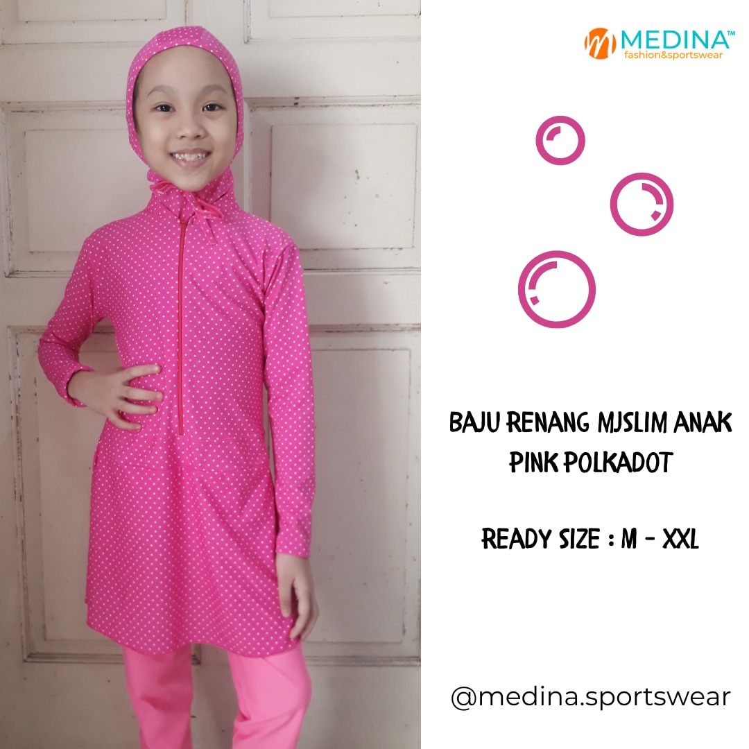 BRM Anak Pink Polkadot