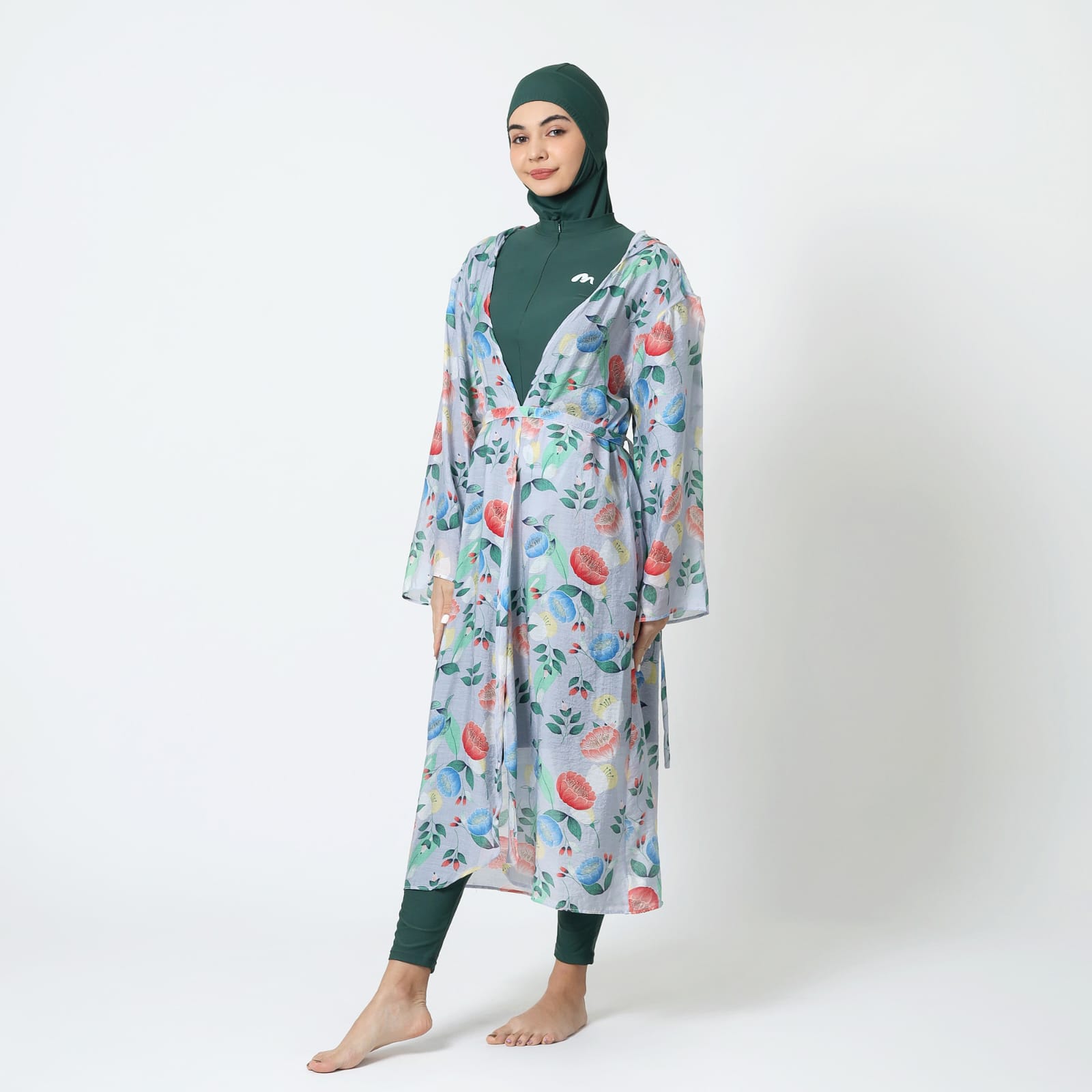 Baju Renang Muslim Melova Sportswear Kintamani with Outer